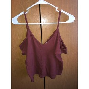 Two strap crop top